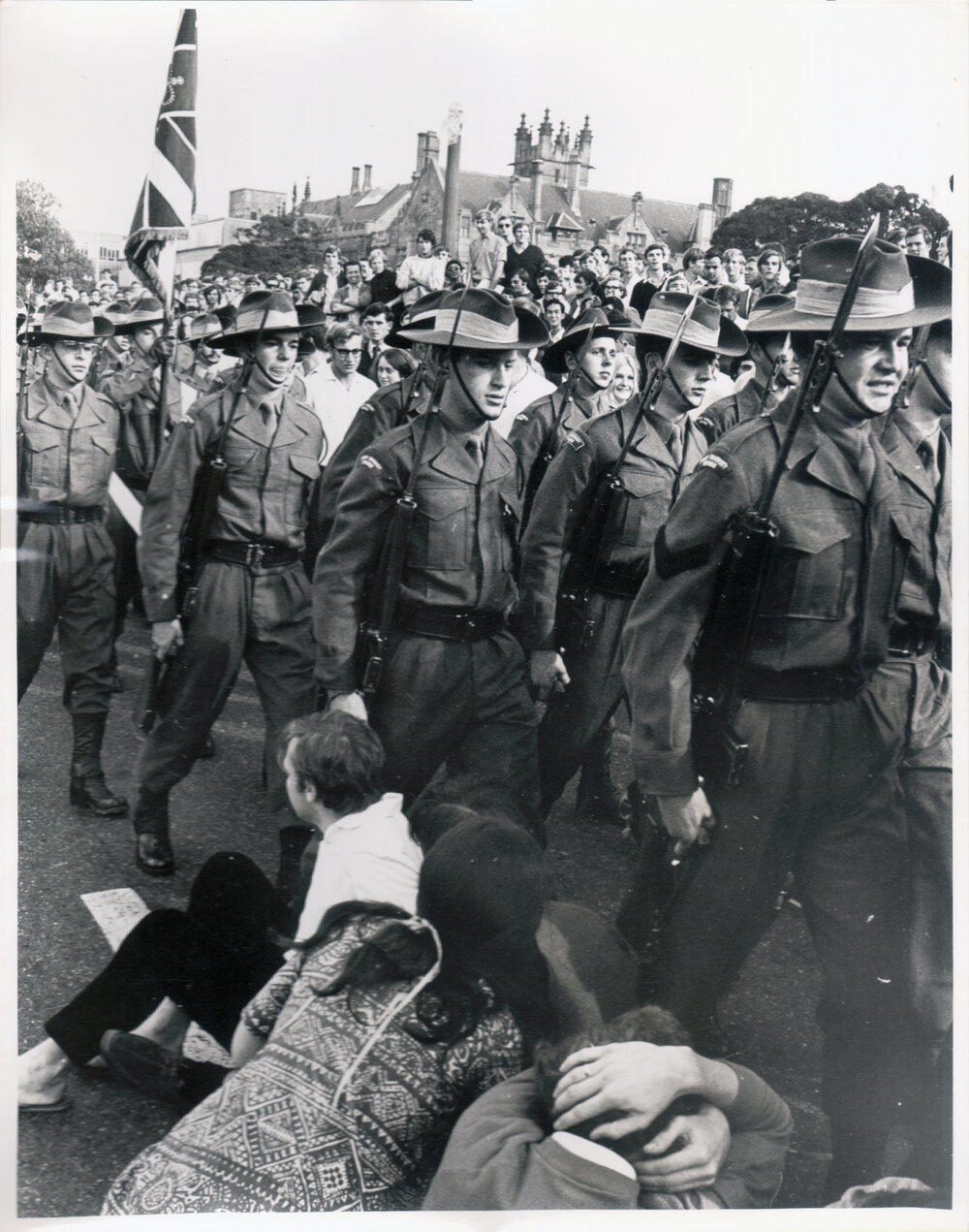 Anti-Conscription and Anti-War May Day Protest - Students Protesting the Vietnam War