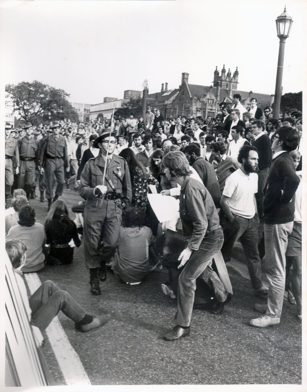 Anti-Conscription and Anti-War May Day Protest - Students Protesting the Vietnam War