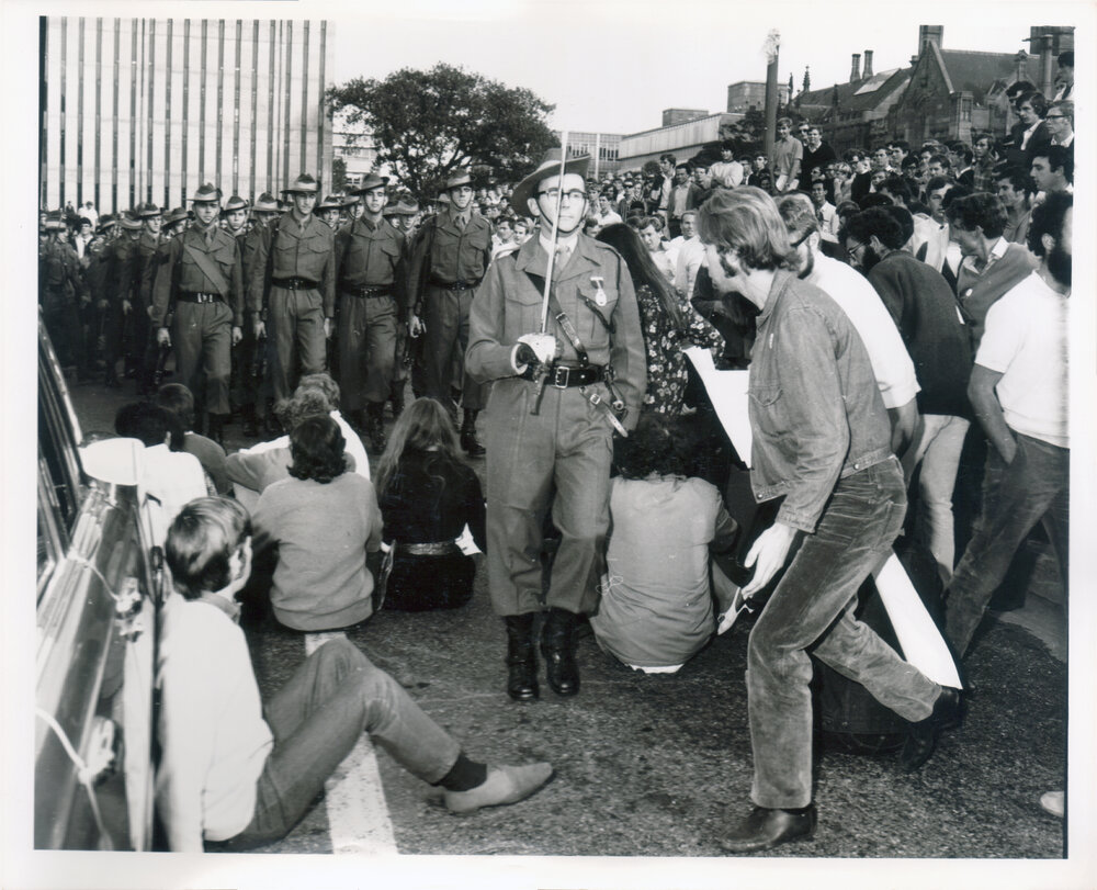 Anti-Conscription and Anti-War May Day Protest - Students Protesting the Vietnam War