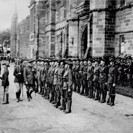 War Memorial Carillon Inauguration, Anzac Day 