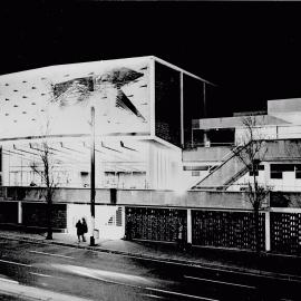 Footbridge Theatre from Parramatta Road