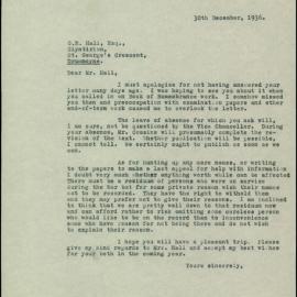 Letters Relating to the Book of Remembrance, 1914-1918