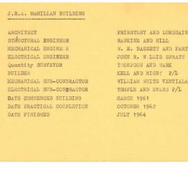 JRA McMillan Building