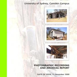Photographic Record of Coates Park Farm, Camden Campus