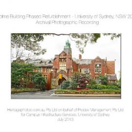Photographic Record of Holme Building Phased Refurbishment