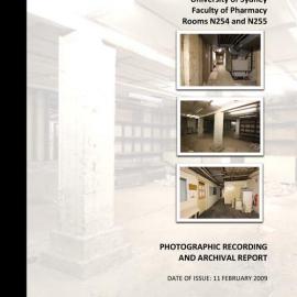 Photographic Recording of Faculty of Pharmacy Rooms N254 and N255