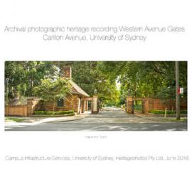 Photographic Record of Western Avenue Gates Carillon Avenue