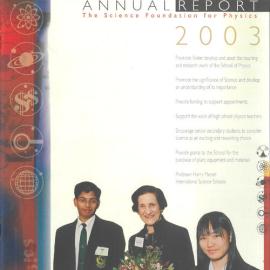 Science Foundation for Physics Annual Report 2003