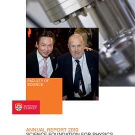 Science Foundation for Physics Annual Report 2010
