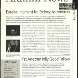 School of Physics Alumni News, October 2005