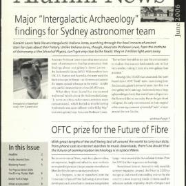School of Physics Alumni News, June 2006