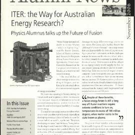 School of Physics Alumni News, November 2006