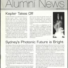 School of Physics Alumni News, Winter 2009