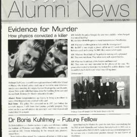 School of Physics Alumni News, Summer 2009/2010