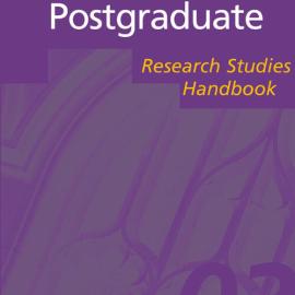 Postgraduate Research Studies Handbook 2003