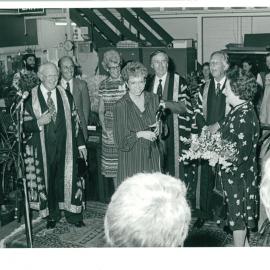 Visit of the Princess Christina of Sweden
