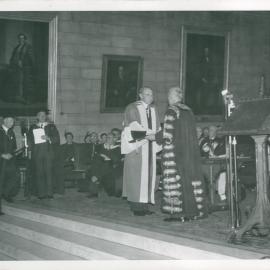Centenary Celebrations - Conferring of Honorary Degree upon Dr Norman McAlister Gregg