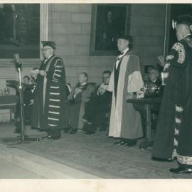 Honorary Degree Conferred Upon Professor Walter Gropius