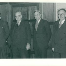 Mr WH Maze, Prof. Roberts, Dr Corrant, Prof. McRae