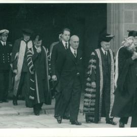 Academic Procession at Ceremony of Commemoration of Benefactors, 1951