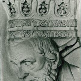 Carved Portrait Head of Lord Lister in the Professorial Board Room