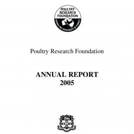 Poultry Research Foundation Annual Report 2005