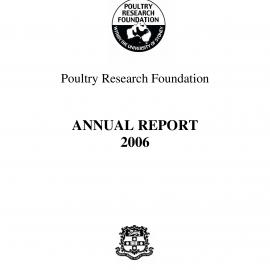Poultry Research Foundation Annual Report 2006