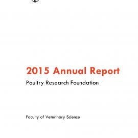 Poultry Research Foundation Annual Report 2015