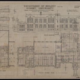 Biology Building - Zoology Building - Department of Zoology - Additions and Alterations - Drawing No 1