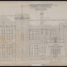 Biology Building - Zoology Building - Department of Zoology - Additions and Alterations - Drawing No 11