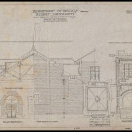 Biology Building - Zoology Building - Department of Zoology - Additions and Alterations - Drawing No 12