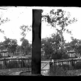 Boy at Rear of House with Dovecote, West of Sydney, Blue Mountains
