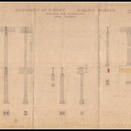 Macleay Museum - Additions and Alternations - Steel Columns