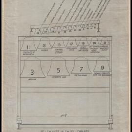 Carillon - Bells in West Half of Bell Chamber - Cloth Copy