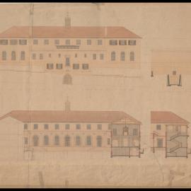 Union Building - Holme Building - Extension - North and South Elevations