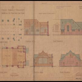 Union Building - Holme Building - Additions to Main Hall - Paper Copy