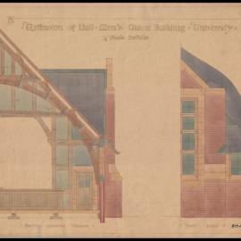 Union Building - Holme Building - Extension of Hall - Men's Union Building
