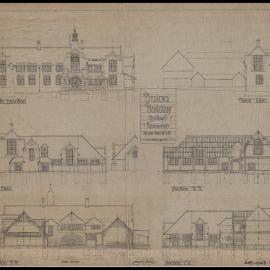 Union Building - Holme Building - Elevations and Sections