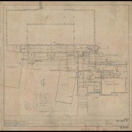 Union Building - Holme Building - Extensions to Refectory and Union Buildings - Sheet 1