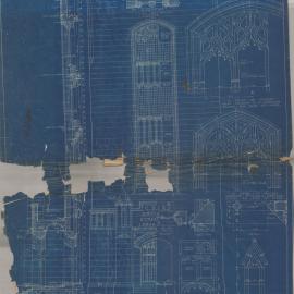 National Standards Laboratory for Council for Scientific and Industrial Research (CSIR) - Details of Tower - Eastern Elevation