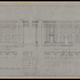 Chemical Laboratory - Pharmacy Building - Remodelling Chemistry and Physics - South and North Elevations