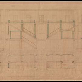Chemical Laboratory - Pharmacy Building - Remodelling Chemistry and Physics - Ground Floor - Details of Main Stairs