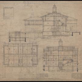 Chemical Laboratory - Pharmacy Building - Remodelling Chemistry and Physics - Second Floor and Sections