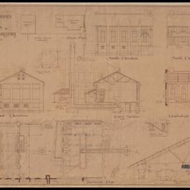 Chemical Laboratory - Pharmacy Building - Additions to Chemicals Laboratory - Sheet No 1 - Paper Copy