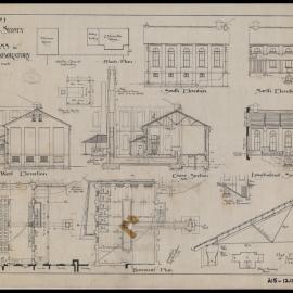 Chemical Laboratory - Pharmacy Building - Additions to Chemicals Laboratory - Sheet No 1 - Cloth Copy