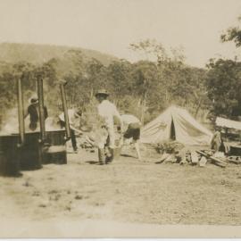 The Cooks at Sydney Teachers College Camp