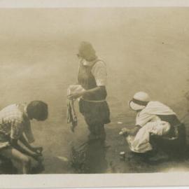 Washing at Camp