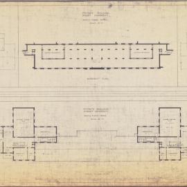 Physics Building - Part Roof, Basement, Tower and First Floor