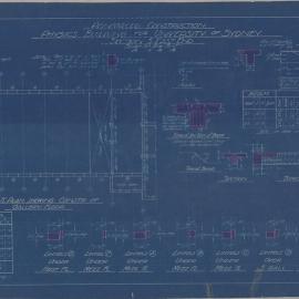 Physics Building - Reinforced Construction - Section 5 - Drawing No 3287