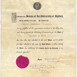 James Napoleon Manning - Bachelor of Arts 1883